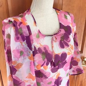 Floral Chifon Pakistani Shalwar Kameez Shirt